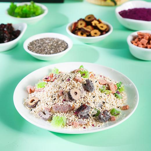 美粥食客 奇亚籽速溶果粒藕粉羹 500g 商品图1