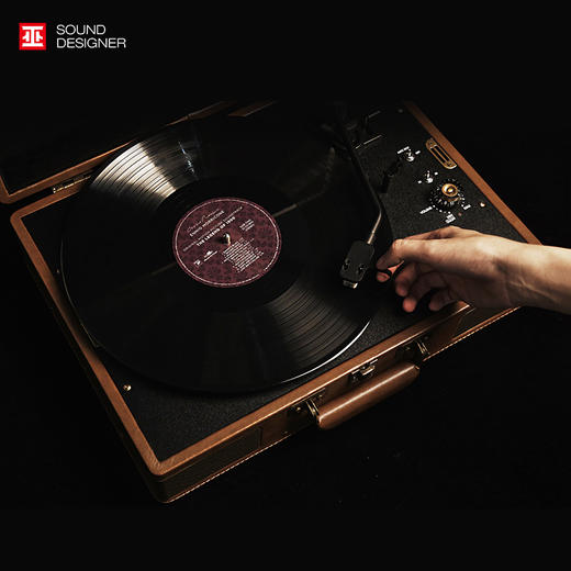 巫. LP黑胶唱机 手提皮箱便携式留声机 商品图3