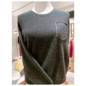 3楼珍贝圆领袋饰女衫