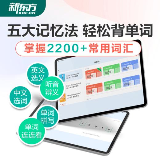 《新东方宝典·小学英语》（0-6级）| 1:1还原新东方ZUI受欢迎的英语课堂、有赠品 5岁+ 商品图5