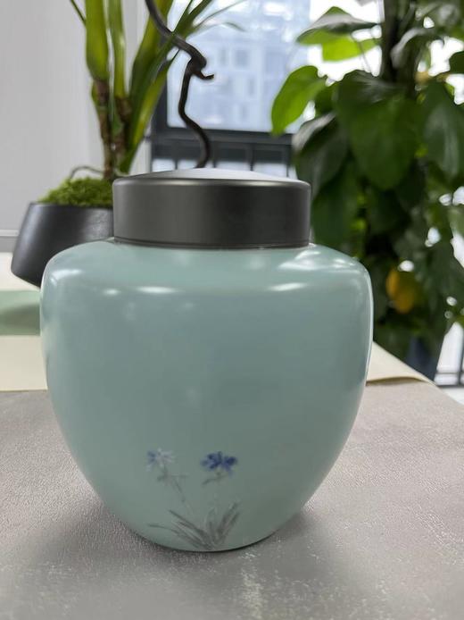 兰花茶罐 商品图0