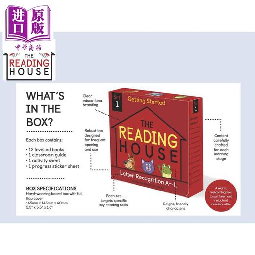 【中商原版】The Reading House Set 12 Cause & Effect 阅读小房子12级 英文原版 儿童绘本 分级阅读 Marla Conn 4-8岁 商品图2