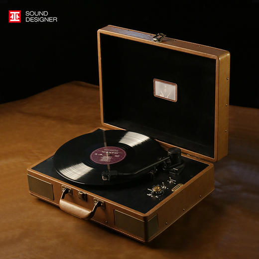 巫. LP黑胶唱机 手提皮箱便携式留声机 商品图7