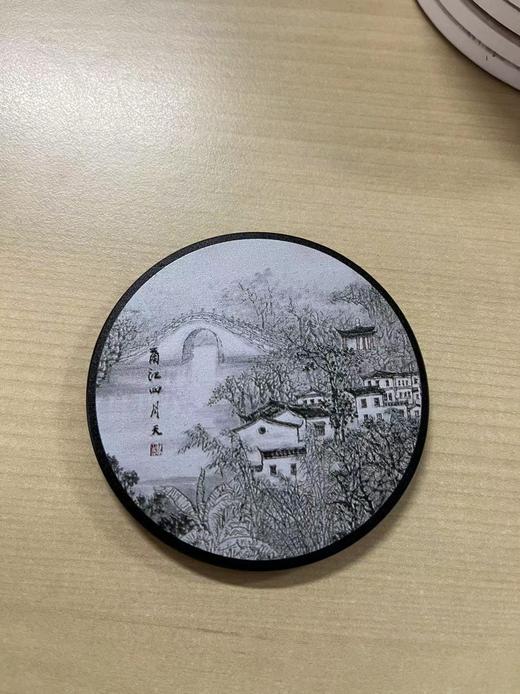 甬江四月天竹炭杯垫 商品图0