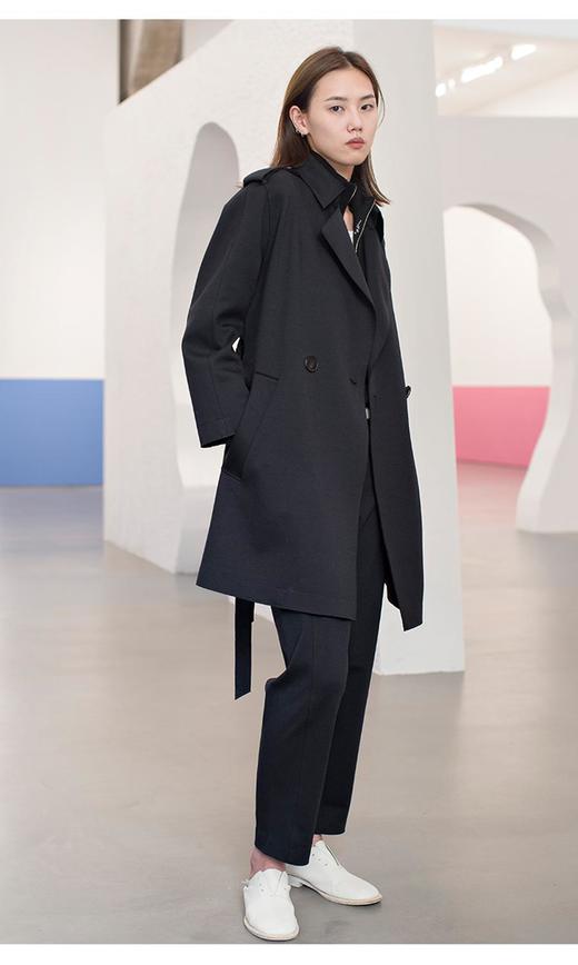 2楼名邦藏青色一手长休闲外套 商品图1