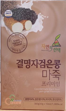 自然选择决明子黑豆山药粥