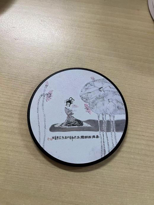 香满西湖烟水杯垫 商品图0