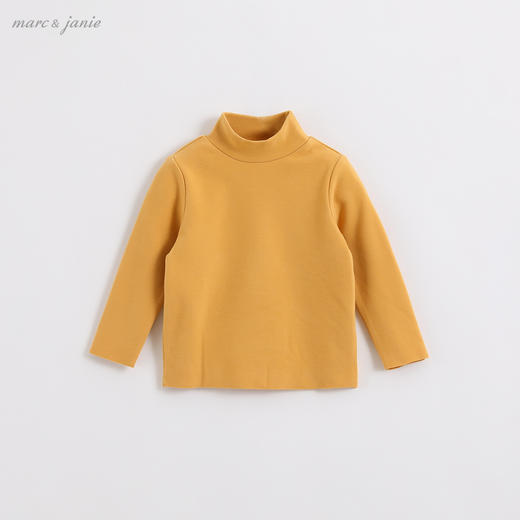 马克珍妮新款秋装 男女童德绒发热保暖内衣 宝宝秋衣210890 商品图2