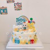 超级宝贝jojo彩色儿童蛋糕(底部玩偶随机)-低糖处理无添加 商品缩略图0