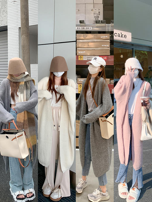 【179元任选2件】最后一波现货！慵懒风针织开衫外套 商品图6