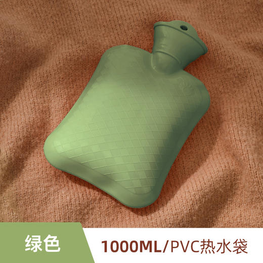 【温暖整个寒冬~】新款PVC注水热水袋 卡通布套学生暖手宝可爱毛绒套防爆暖水袋 商品图5