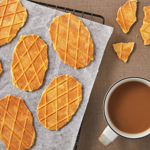 韩国西洲黄油味华夫饼146g/55g 香脆浓醇奶香唇齿弥漫 下午茶点心 050768/051073 商品图3