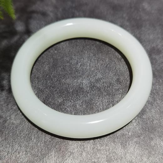【御珠宫坊·传承系列】羊脂白玉手镯56.5mm 商品图4