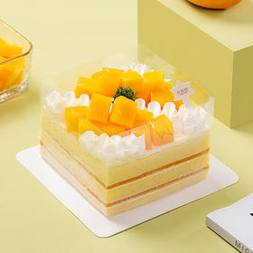 【20周年庆】卡吉诺芒果立方4吋分享蛋糕