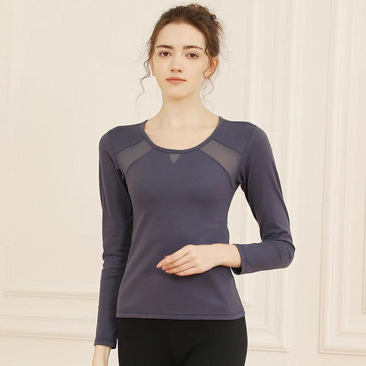 【拼团福利】LUM39873露檬瑜伽新款瑜伽长袖 商品图5