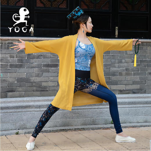 壁虎瑜伽【2210SY199】竹节棉宽松长袖外套（无胸垫）【5天发货】 商品图5