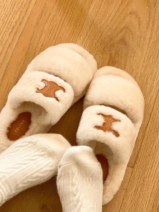 【女款】河南桑坡雪地靴 凯旋拖鞋羊皮毛一体  35-40码 商品图6