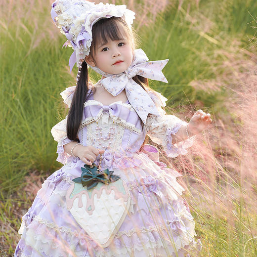 【再贩，全款预售】童装 安东尼蛋糕日常OP 蝶豆组 古典玩偶 Lolita【2025年12月31日起发货】 商品图1