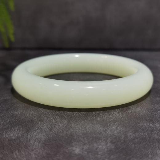 【御珠宫坊·传承系列】羊脂白玉手镯56.5mm 商品图6
