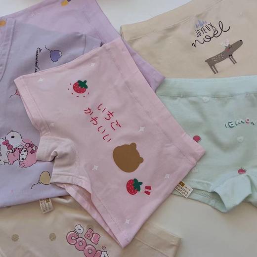 【限时折扣】 BLIND BOX日单高品质儿童纯棉内裤1盒6条 商品图3