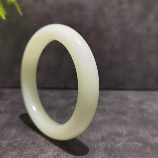 【御珠宫坊·传承系列】羊脂白玉手镯56.5mm 商品图2