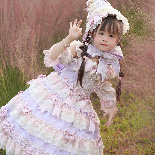 【再贩，全款预售】童装 安东尼蛋糕日常OP 蝶豆组 古典玩偶 Lolita【2025年12月31日起发货】 商品图3