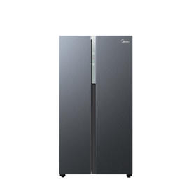 美的601L墨兰灰高端急速净味家用大容量一级智能冰箱