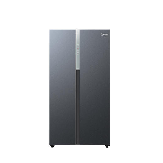 美的601L墨兰灰高端急速净味家用大容量一级智能冰箱 商品图0