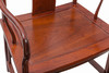 红桥红  家具严选  缅甸花梨（大果紫檀）【宝蕴楼扇形 南官帽椅】 商品缩略图5