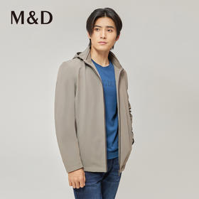 M＆D/名盾男士夹克秋季新款轻便百搭连帽外套男