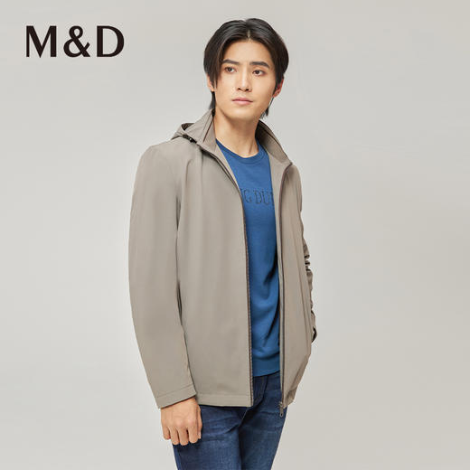 M＆D/名盾男士夹克秋季新款轻便百搭连帽外套男 商品图0