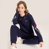 ELLE Active秋季休闲连帽卫衣新款时尚撞色上衣女装 商品缩略图5