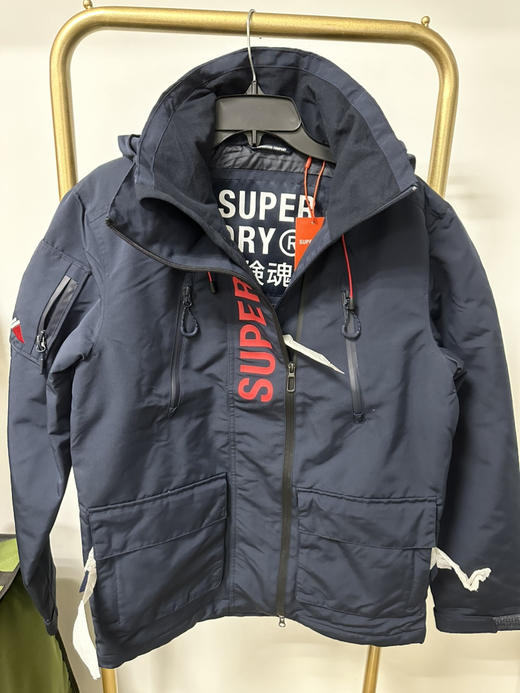 英国Superdry防风防水夹棉冲锋衣男女同款 商品图7