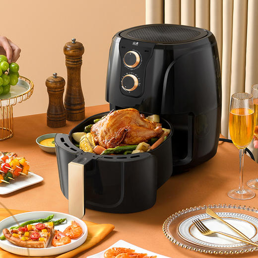 【居家好物】山本（SHANBEN） 空气炸锅 4.7L大容量家用智能多功能大功率低脂烤箱 8206 商品图0