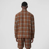 BURBERRY 博柏利 Vintage 格纹羊毛混纺外套式衬衫 男士外套 桦木棕 8057372 A8894 商品缩略图2