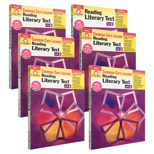 【Evan-Moor Best】Reading Literary Text 阅读课堂 儿童文学精选 商品图1