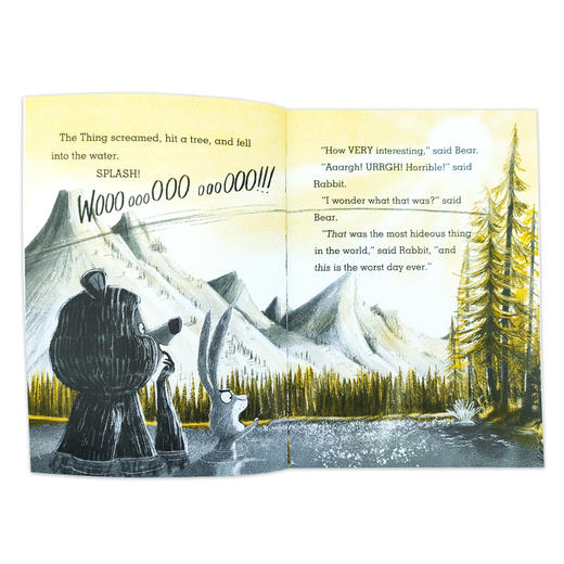 【AR2.8-3.1 赠音频】瘦兔和胖熊 友谊主题 图画章节书3册盒装 商品图2