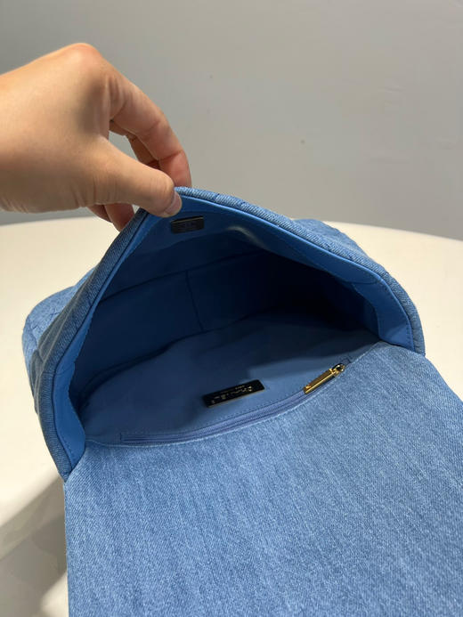 牛仔包链条包  浅蓝色 深蓝色自己备注26*16*9 商品图7