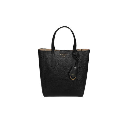 MICHAEL KORS 迈克.科尔斯 MK女包 女士徽标手提单肩包水桶包 黑色 30T1G5ST0L 商品图1