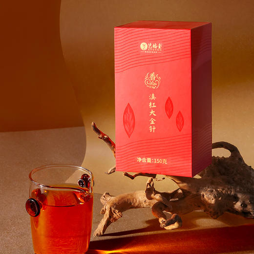 艺福堂 云南特级滇红茶 香念滇红茶大金针  150g/盒 商品图1