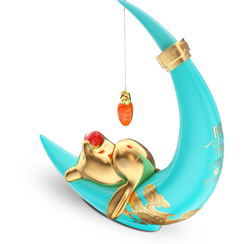 55度 国窖1573 兔年定制酒·共赏 1L 泸州老窖官方形象店