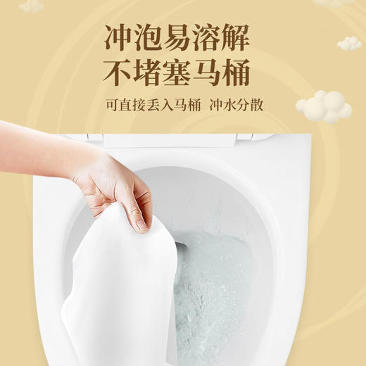 清风 原木金装卷筒纸 4层125克30卷 商品图6