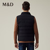MD名盾商务男装羽绒背心外套秋冬立领保暖轻款内搭白鸭绒马甲外套 商品缩略图4