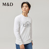 MD名盾男士长袖T恤春季新款休闲简约百搭棉质圆领透气 商品缩略图3