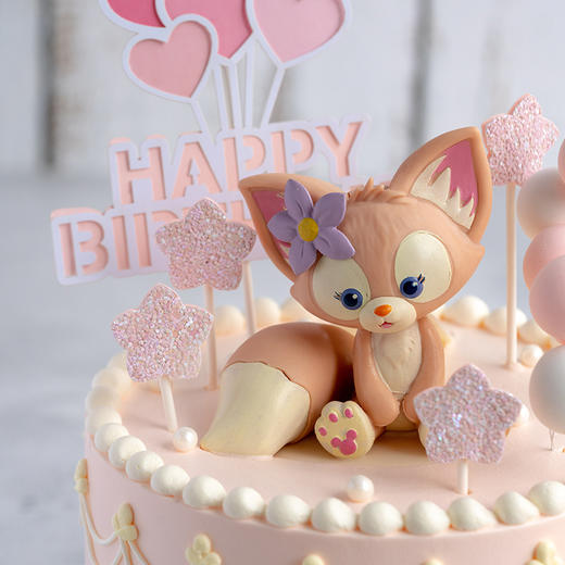 情景蛋糕 琳娜贝尔情景蛋糕  迪士尼 牛奶奶油情景蛋糕 生日蛋糕 大理同城送 商品图2