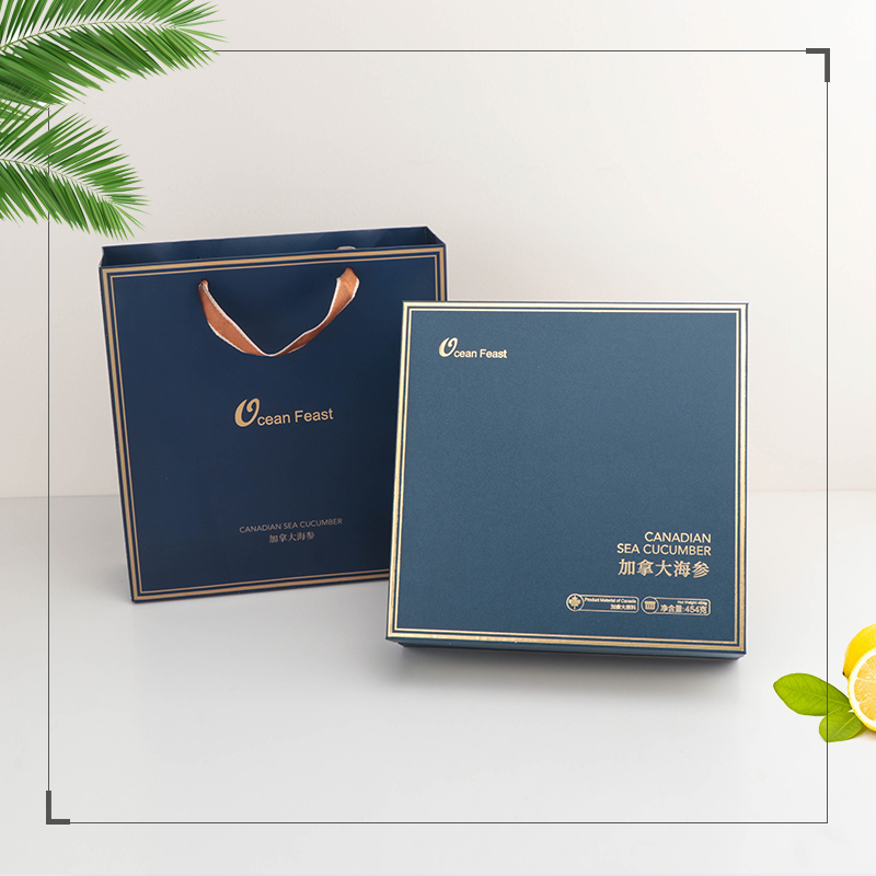 海参蓝色大礼盒【单拍礼盒不发货】【配合海参一起下单】