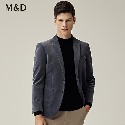 MD名盾高端西装上衣男西服秋冬季便西商务休闲修身单西外套 商品图3