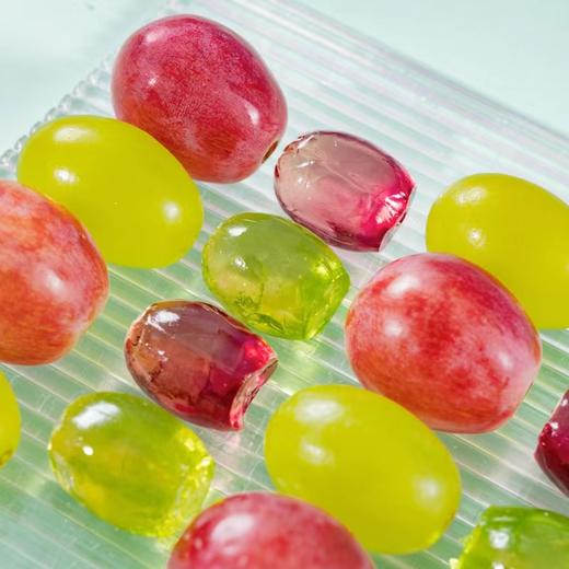 KK剥皮紫提葡萄味软糖袋装108g 紫提味 商品图3