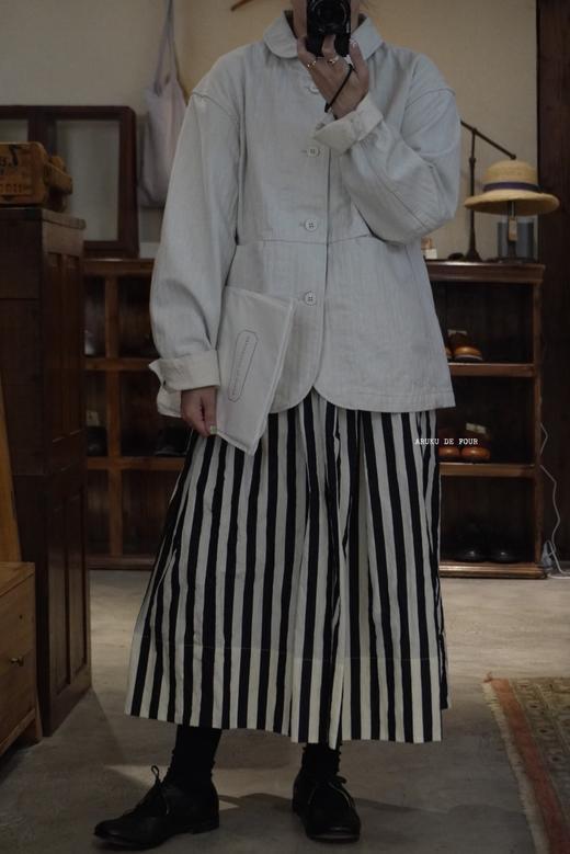 ORDINARY FITS 米色深蓝外套 商品图11