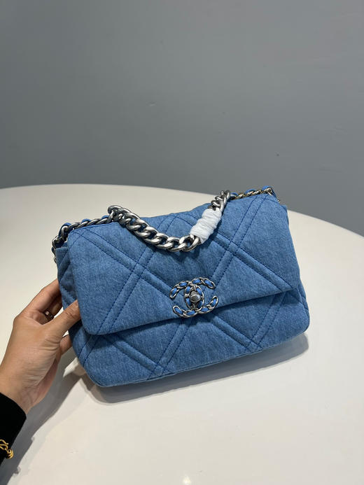 牛仔包链条包  浅蓝色 深蓝色自己备注26*16*9 商品图2